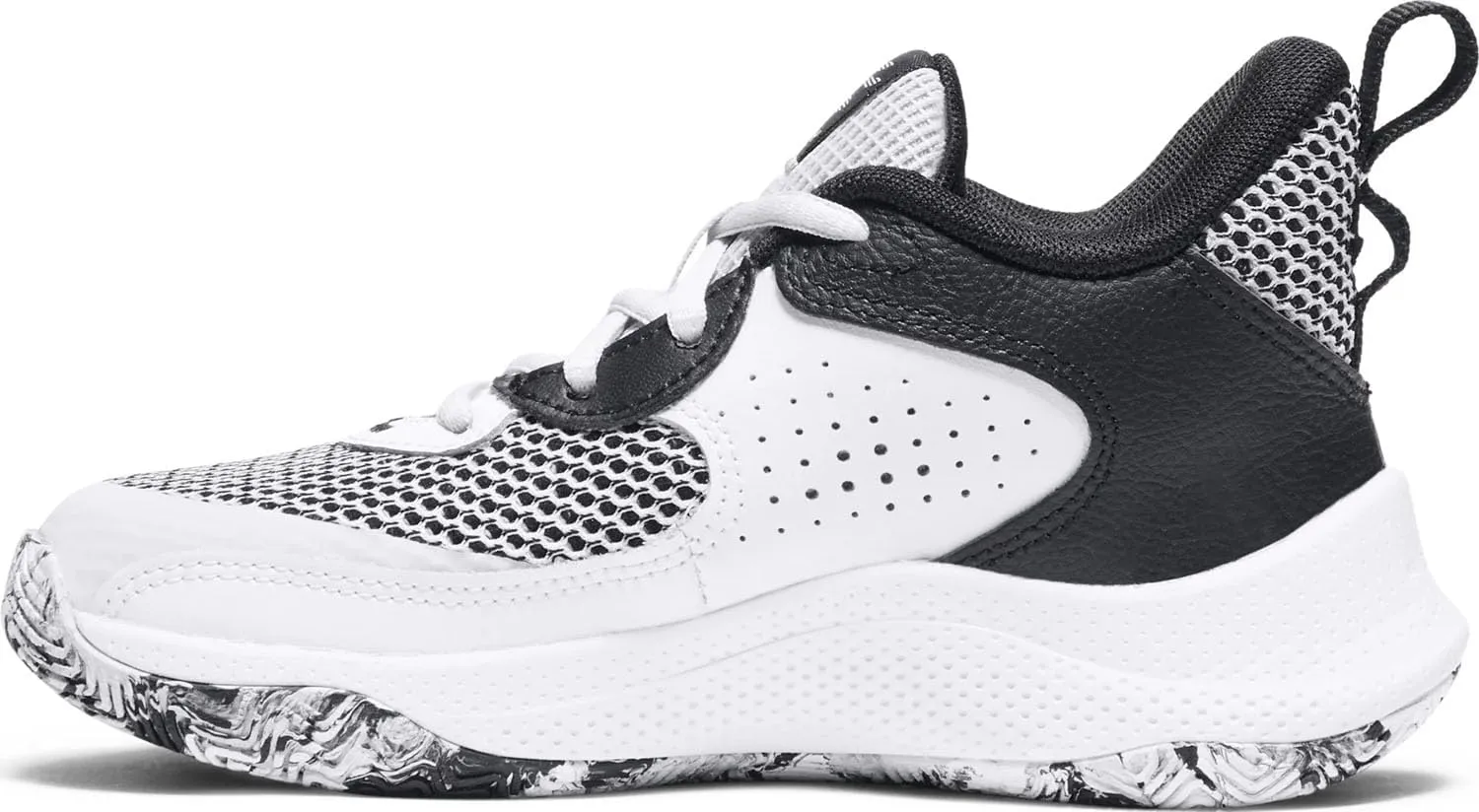 Under Armour - Unisex-Child Ps Curry 3Z 24 Shoes, Color White (100), Size: 10.5 M US Little Kid