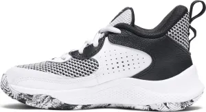 Under Armour - Unisex-Child Ps Curry 3Z 24 Shoes, Color White (100), Size: 10.5 M US Little Kid