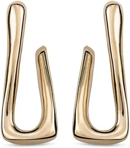 UNO de 50 PEN0795ORO Earrings, UNO de 50, Gold Plated Metal Alloy, No Gemstone