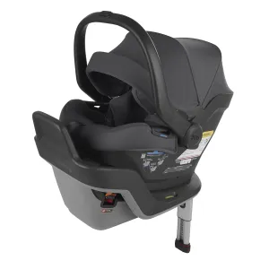 UPPAbaby Mesa Max Infant Car Seat/Base with Load Leg and Robust Infant Insert Included/Innovative Safety Features   Simple Installation/Direct Stroller Attachment/Greyson (Charcoal Mélange)