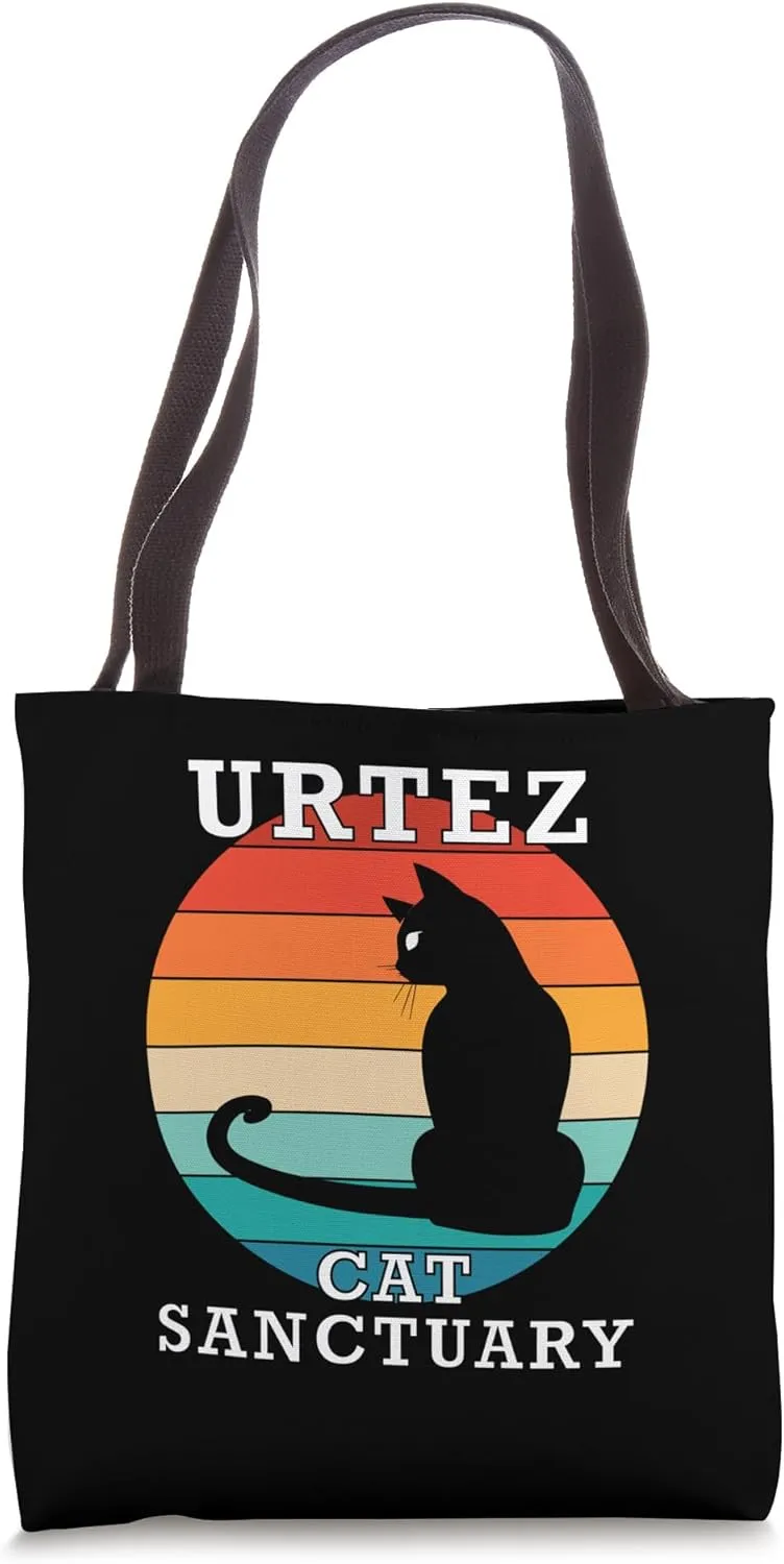Urtez Cat Sanctuary Group Family Reunion Name Tote Bag