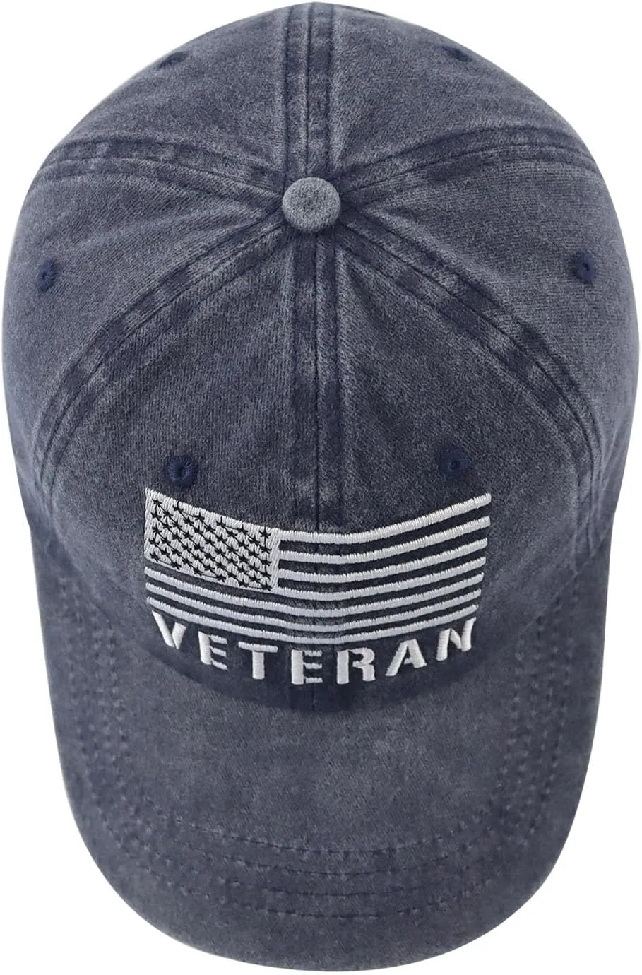 USA Flag Veteran Hat for Men Women, Funny Adjustable Embroidery American Army Military Baseball Cap