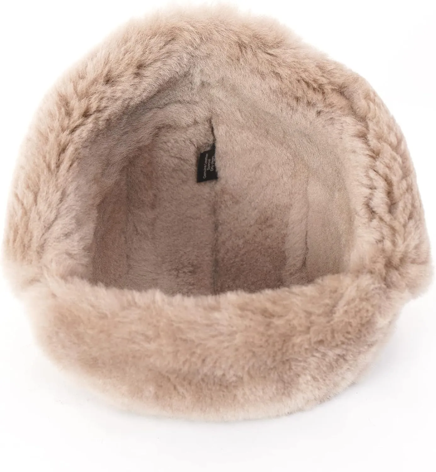 Ushanka Aviator Trapper Leather Hat Men Women, Sheepskin Fur Russian Soviet Earflaps Hat, Warm Outdoor Winter Hat 2024