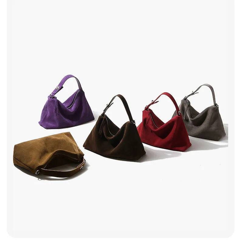Velora Suede Hobo