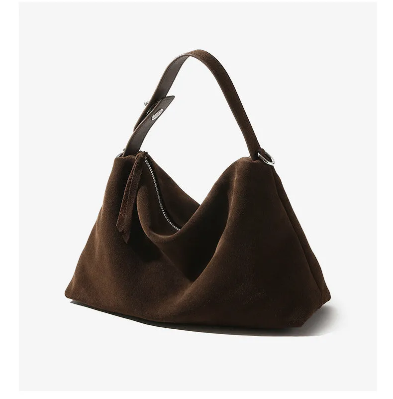 Velora Suede Hobo
