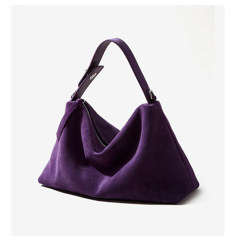 Velora Suede Hobo
