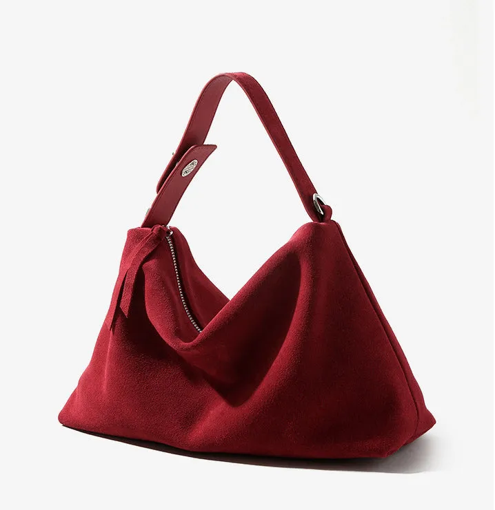 Velora Suede Hobo