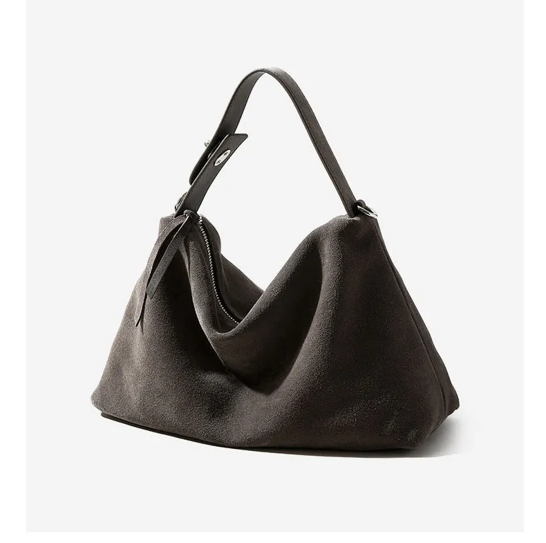 Velora Suede Hobo