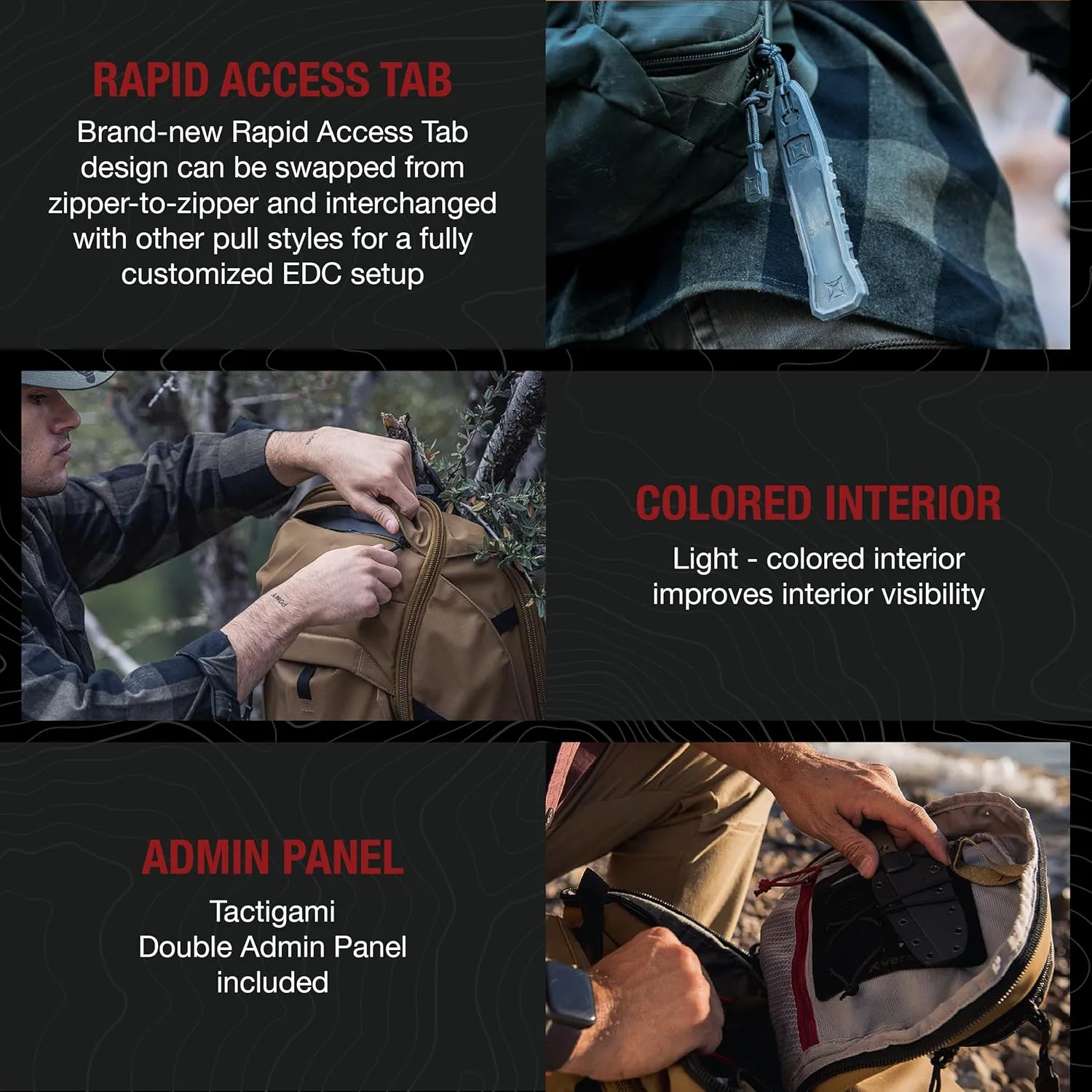 Vertx Basecamp Tactical Backpack 30L for Conceal Carry, Hiking, Overlanding, Travel, Work, Tactical Gear, Dark Earth (VTX5019)