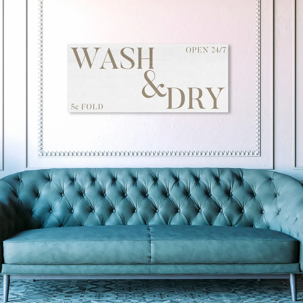Wash and Dry Rustic