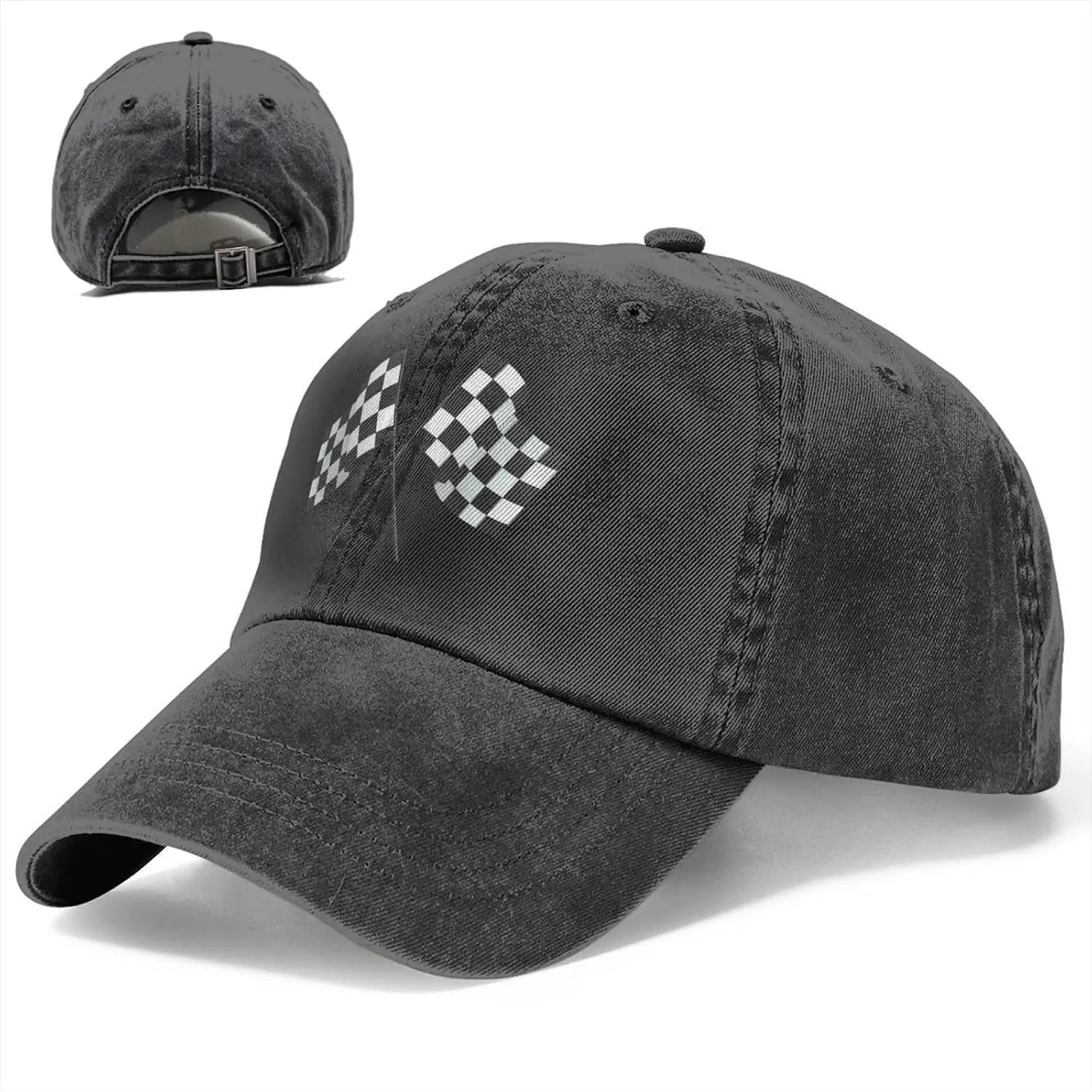 Washed Plain Baseball Cap, Retro Adjustable Dad Hats Gifts for Men Women,Cotton