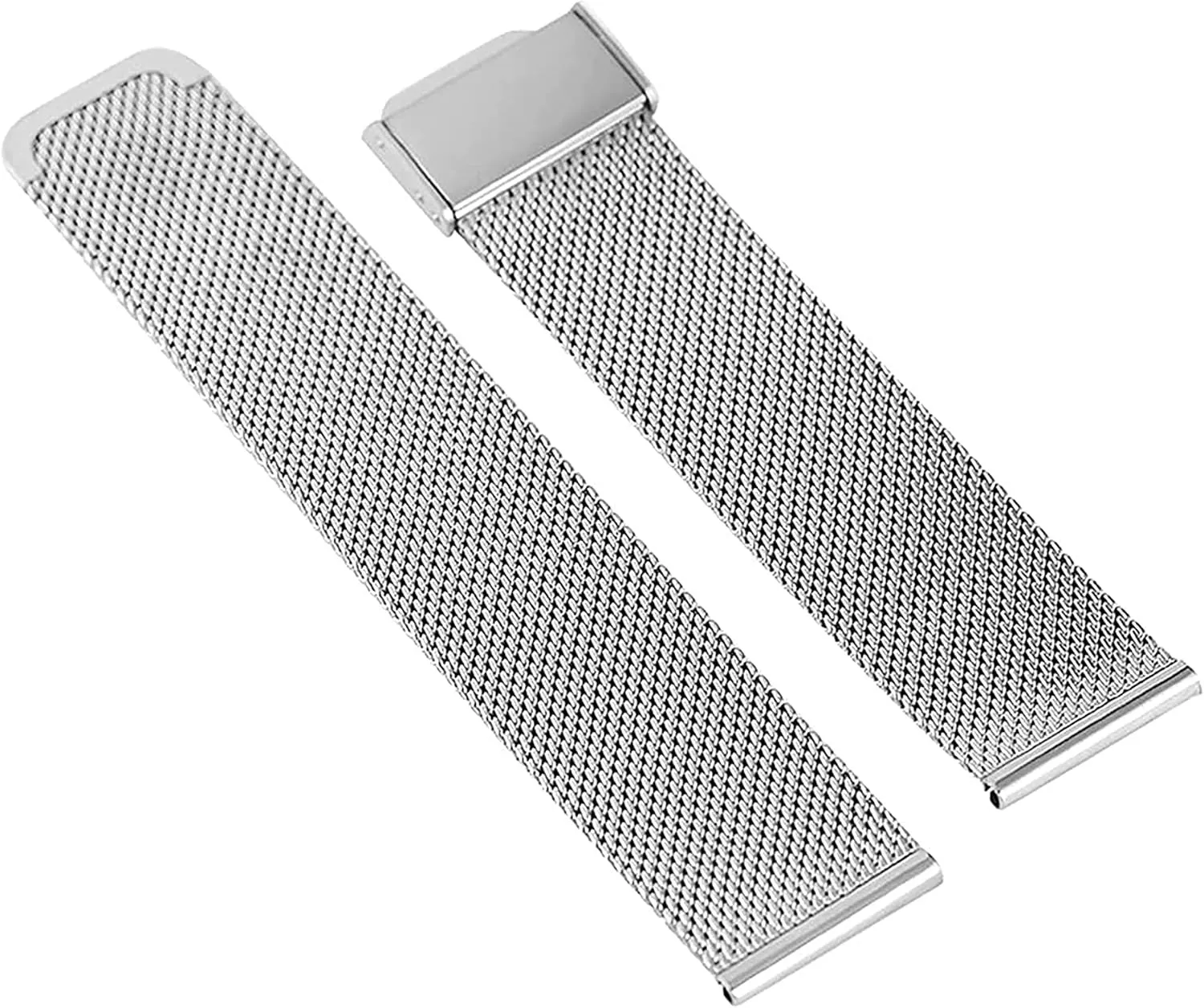 Watch Strap Stainless Steel mesh Strap 18mm 20mm 22mm 24mm Strap with Hook Buckle Replaceable Watch Strap Bracelet