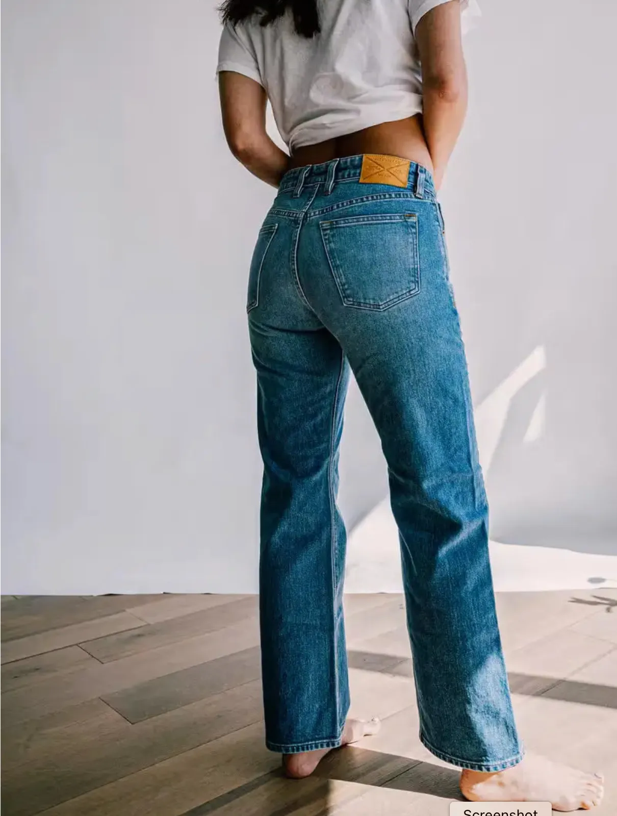 WEIS><MADE Jackie Fit Jean | Salt Wash