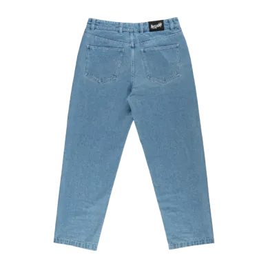 Welcome Immortal Washed Blue Denim Pants
