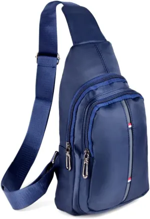 WESTEND Crossbody Nylon Sling Bag Daypack with Adjustable Strap-Small Travel Bag