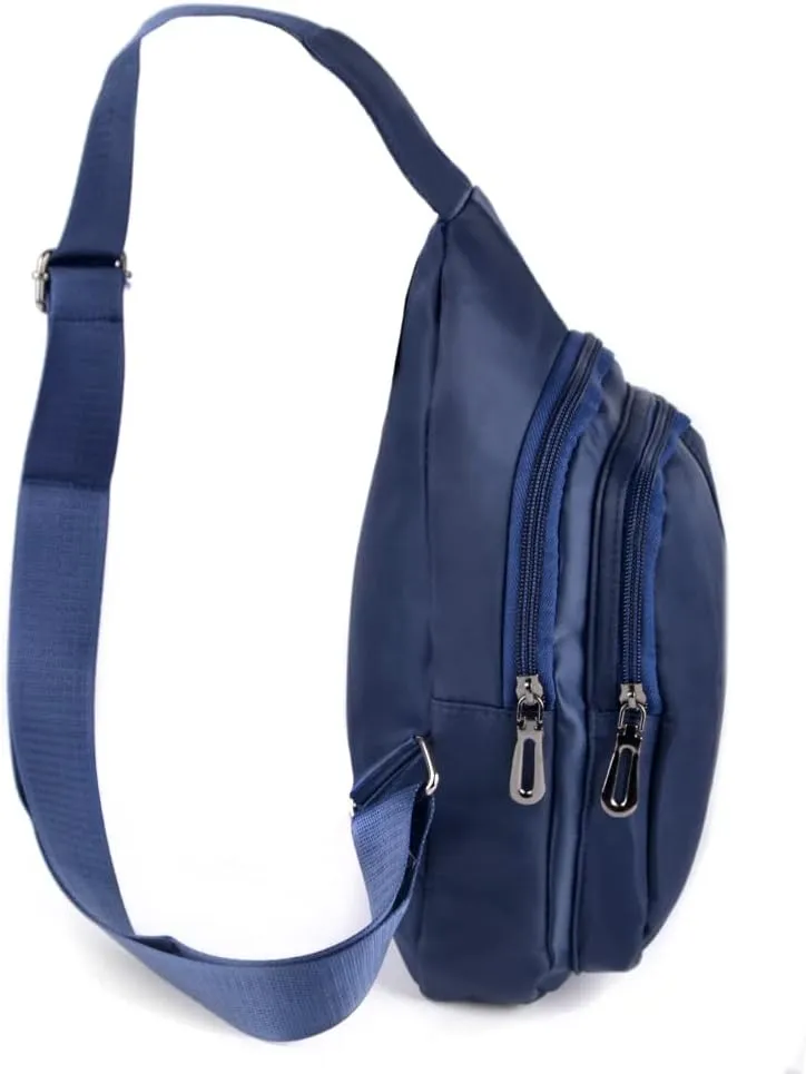 WESTEND Crossbody Nylon Sling Bag Daypack with Adjustable Strap-Small Travel Bag