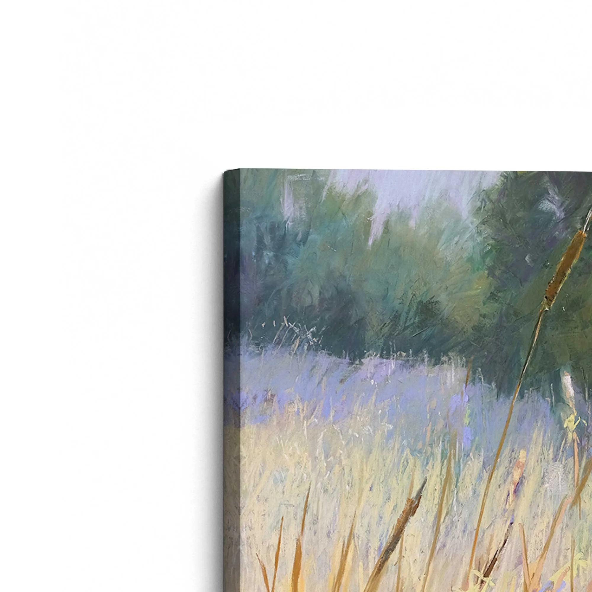 Whispering Reeds Large Canvas Print