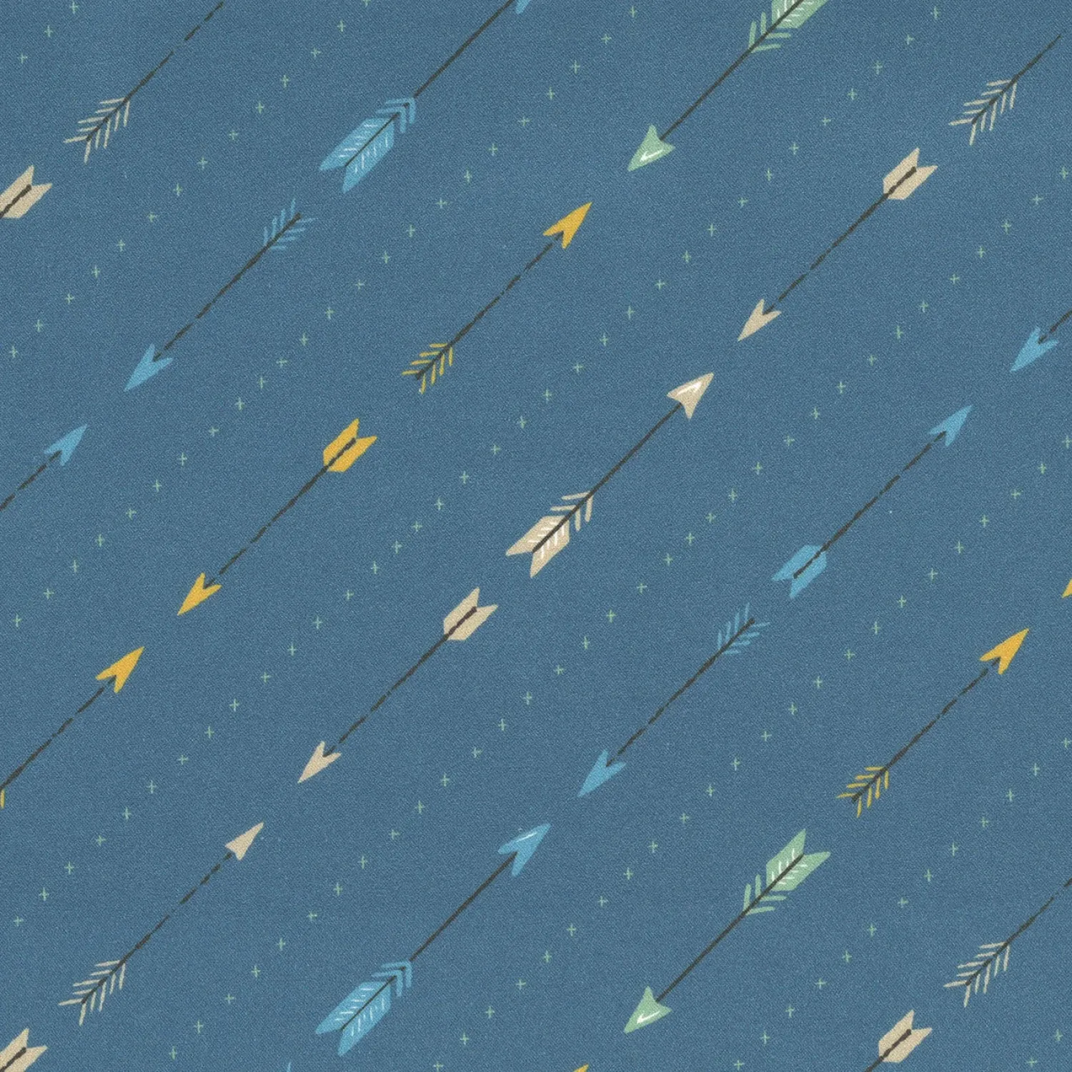 Wild West Wonder - Arrow Blue by Michael Miller Fabrics by the yard 3667