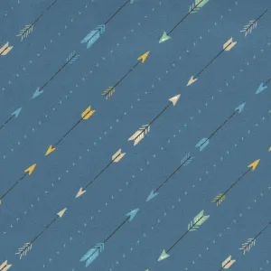 Wild West Wonder - Arrow Blue by Michael Miller Fabrics by the yard 3667