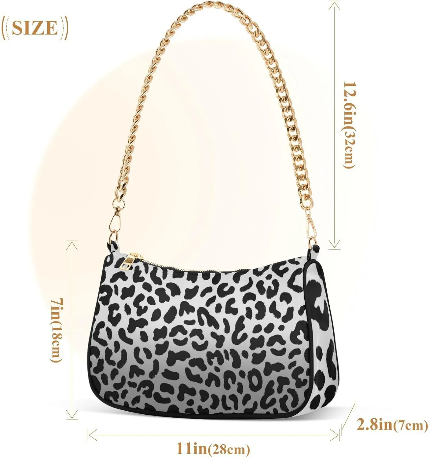 Women's Chain Bag, Shoulder Bag, Handbag Purse, Tote Bag, Fashion Underarm Bag