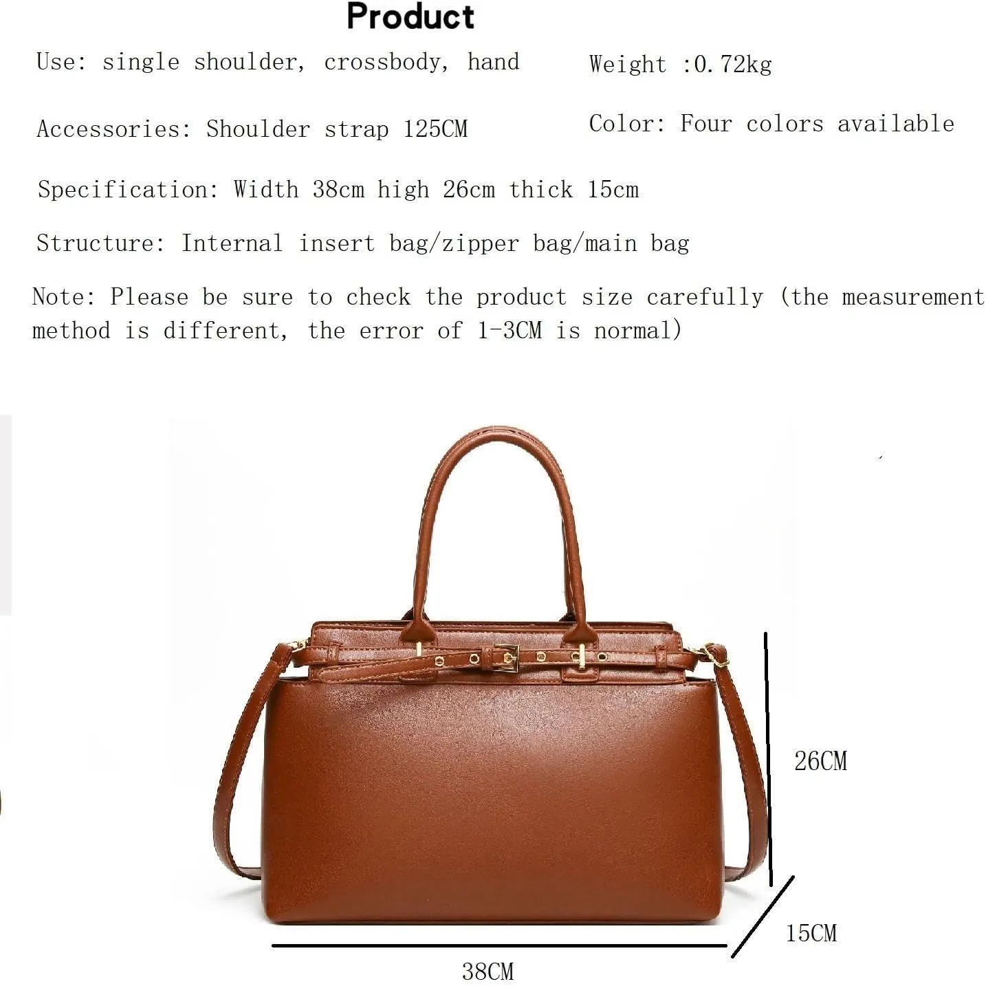 Women's Commuter Handbags Retro Shoulder Bags Tote Bag Magnetic Button Crossbody Bag Purses