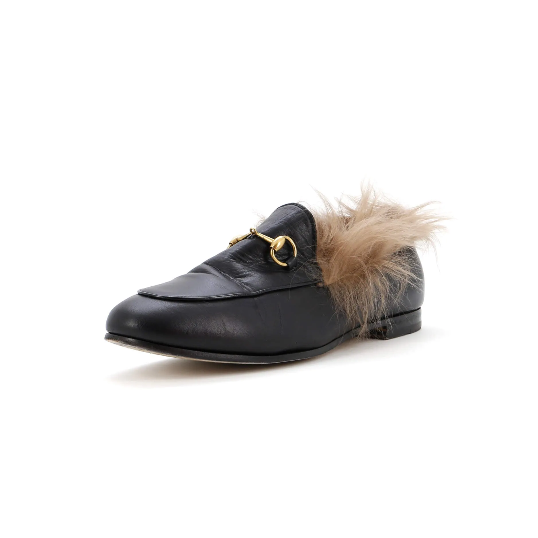 Women's Jordaan Loafers Leather with Fur