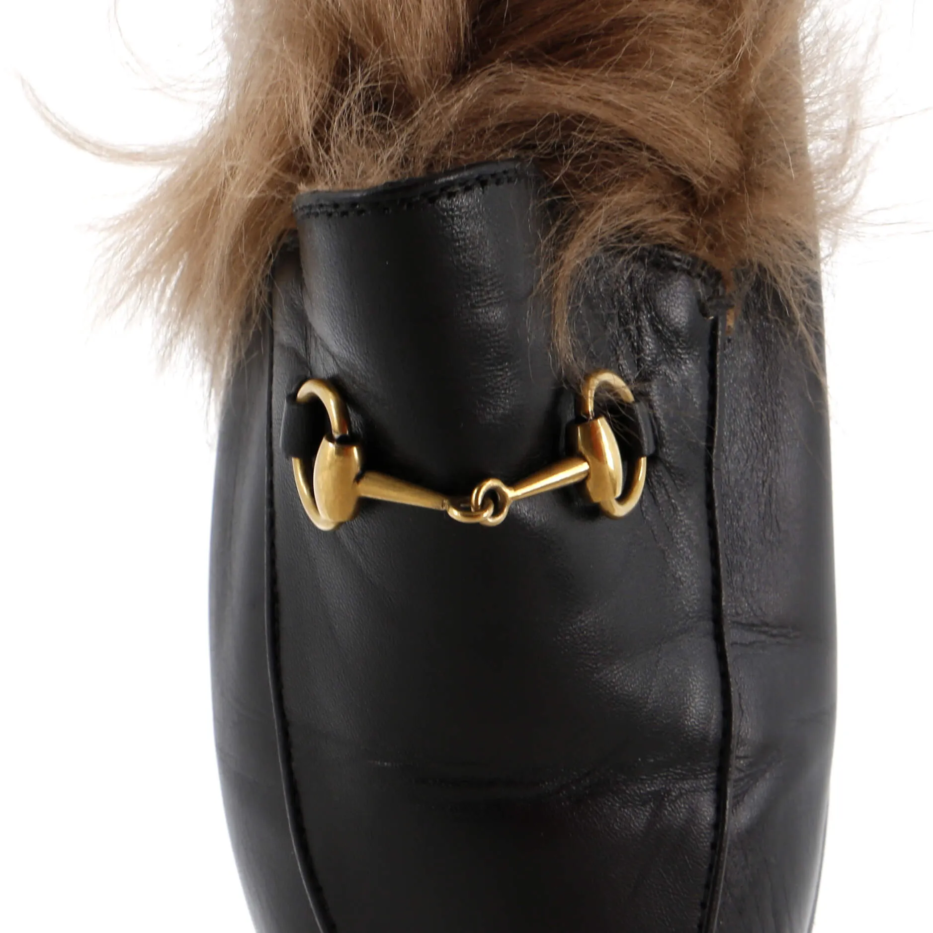 Women's Jordaan Loafers Leather with Fur