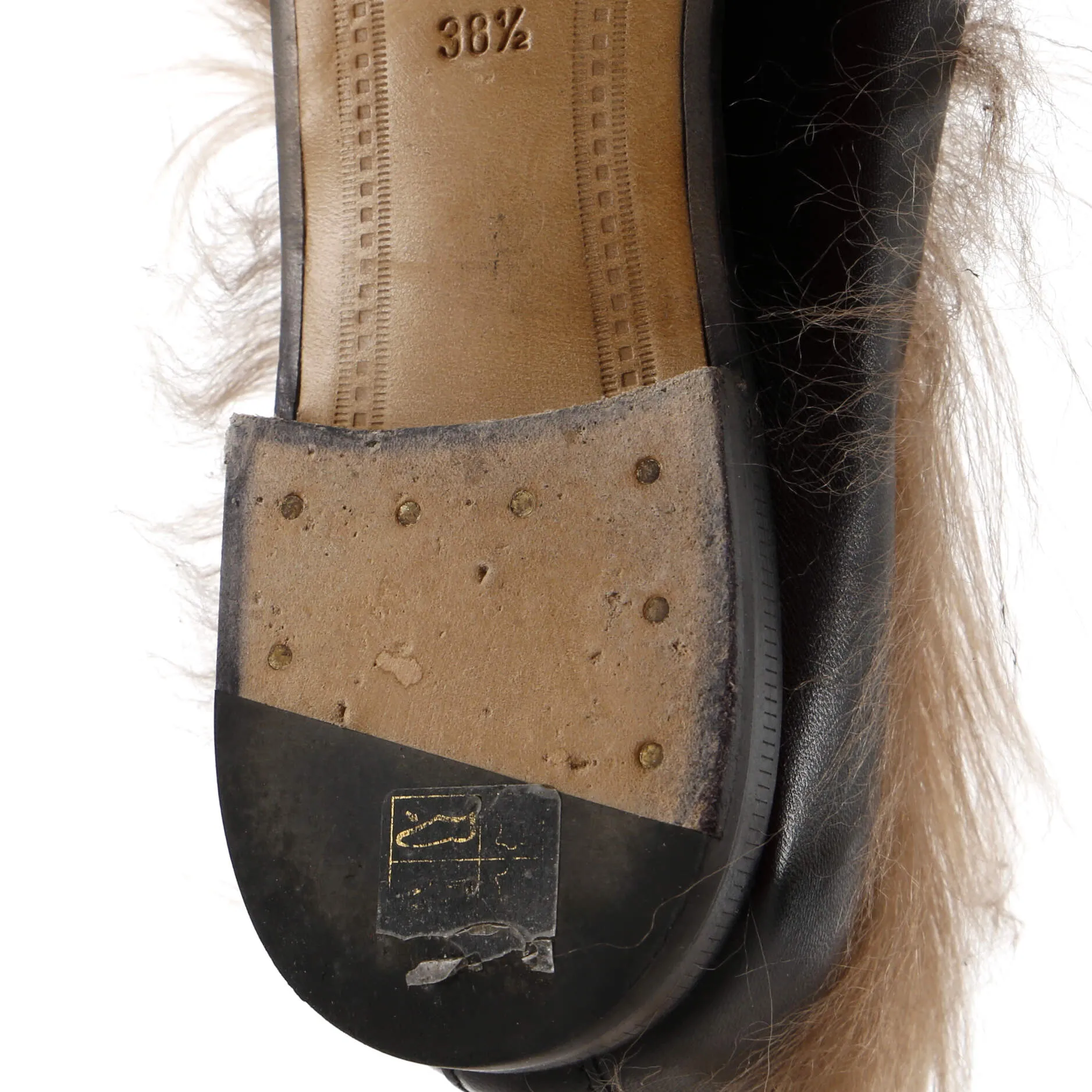Women's Jordaan Loafers Leather with Fur