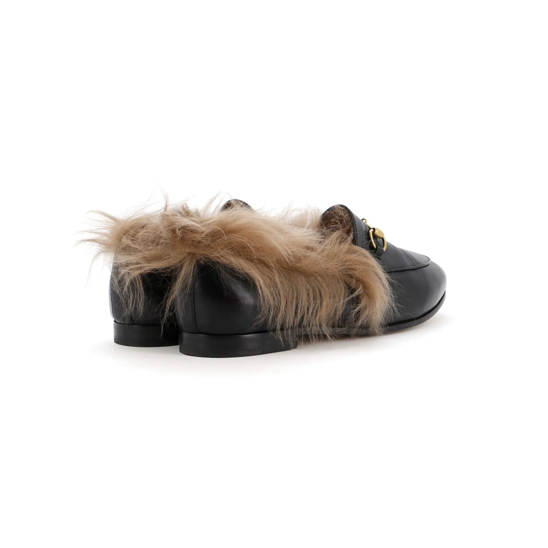 Women's Jordaan Loafers Leather with Fur
