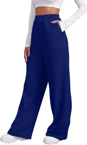 Womens Linen Summer Striped Pants Elastic Waisted Baggy Stretchy Plus Size Pants Office