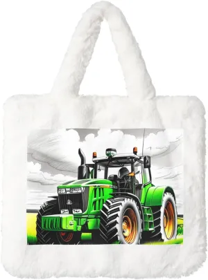 Women's Shoulder Handbags Fluffy Tote Bag Fashion Shoulder Bag for Women
