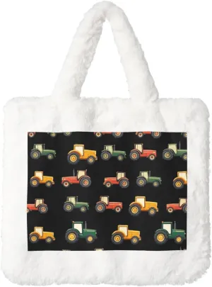 Women's Shoulder Handbags Fluffy Tote Bag Fashion Shoulder Bag for Women