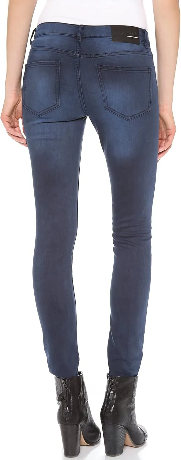 Women's Slim Fit Jeans 26#WJ500401, Meadow Blue