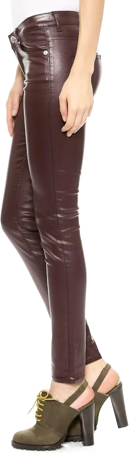 Women's Slim Fit Jeans 26#WJ520401, Empire Red