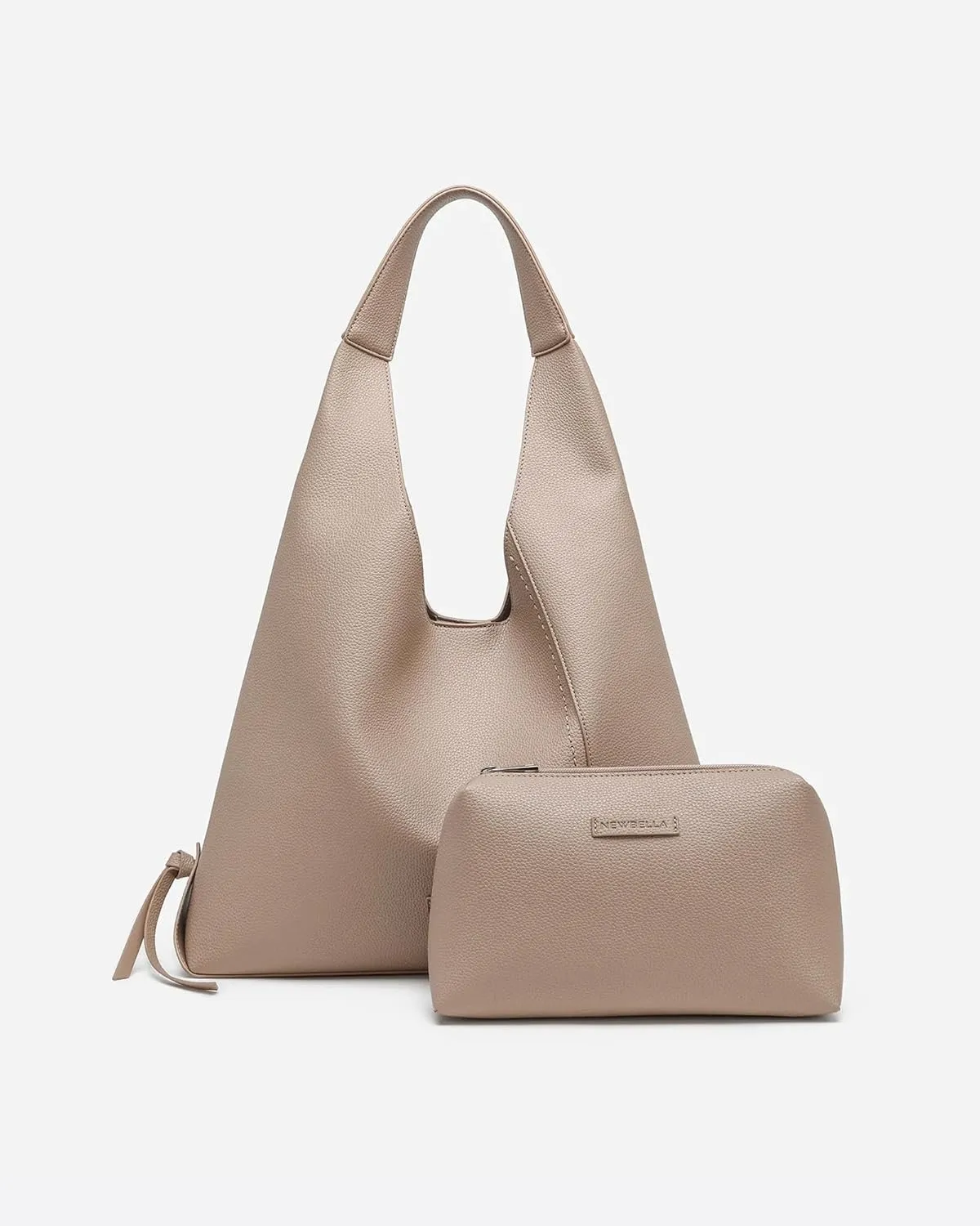 Women's Vegan Leather Hobo Shoulder Bag - Lightweight Spacious Handbag for Work Commute, Travel & Daily Use