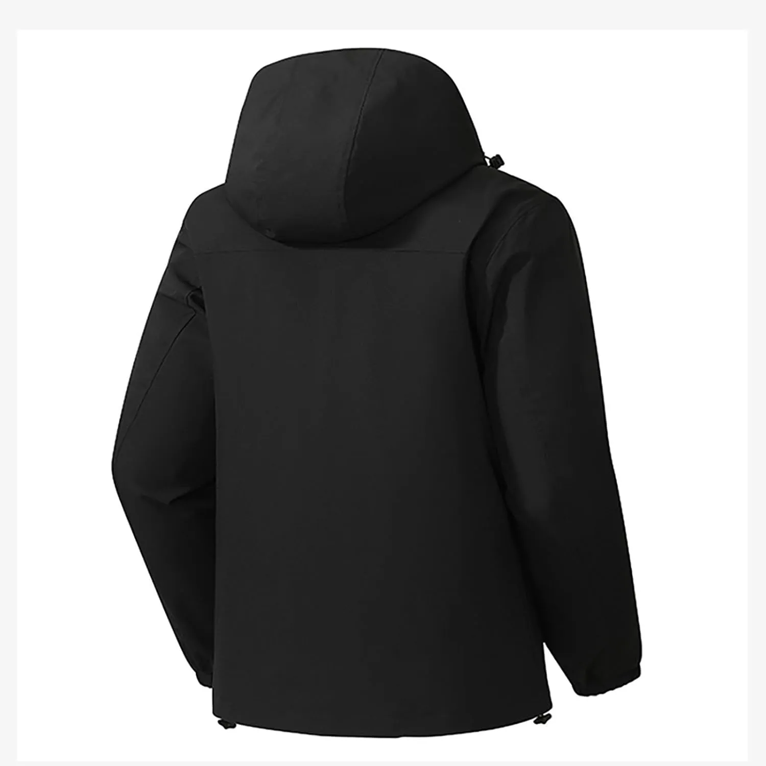 Womens Waterproof Rain Jacket Lightweight Windproof Raincoat Active Outdoor Hiking Trench Coats Windbreaker