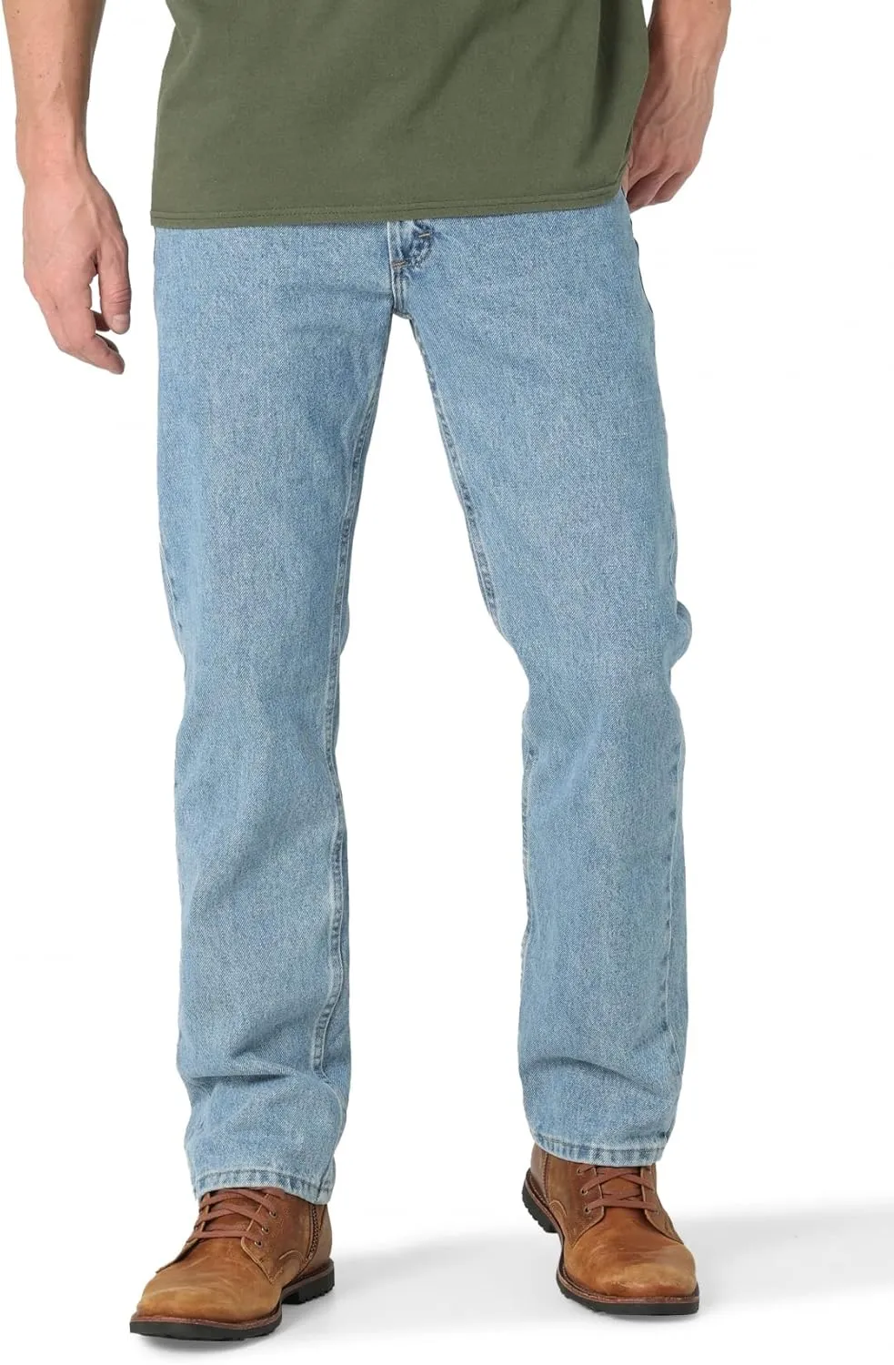 Wrangler Authentics Men's Classic 5-Pocket Regular Fit Cotton Jean