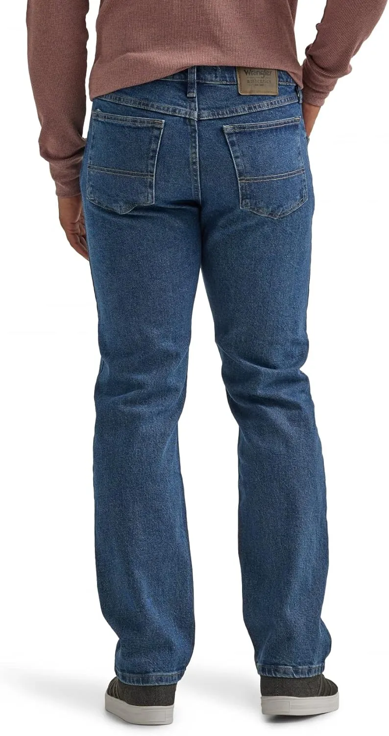 Wrangler Authentics Men's Classic 5-Pocket Regular Fit Flex Jean