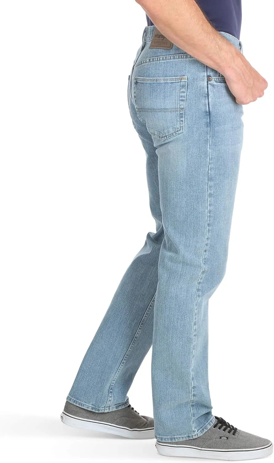 Wrangler Authentics Men's Classic 5-Pocket Regular Fit Flex Jean