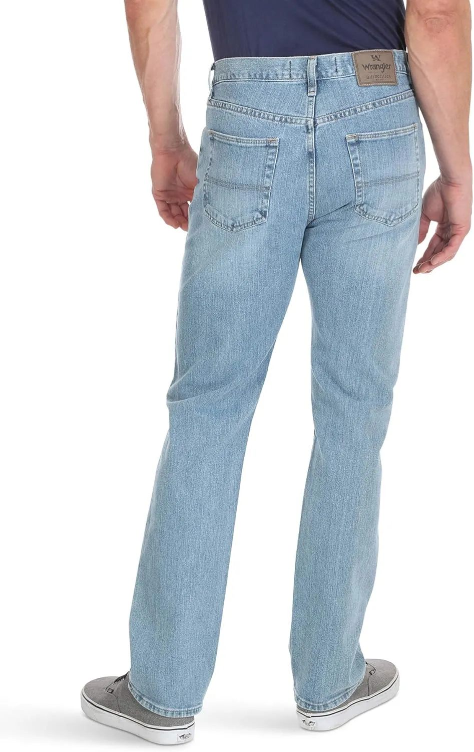Wrangler Authentics Men's Classic 5-Pocket Regular Fit Flex Jean