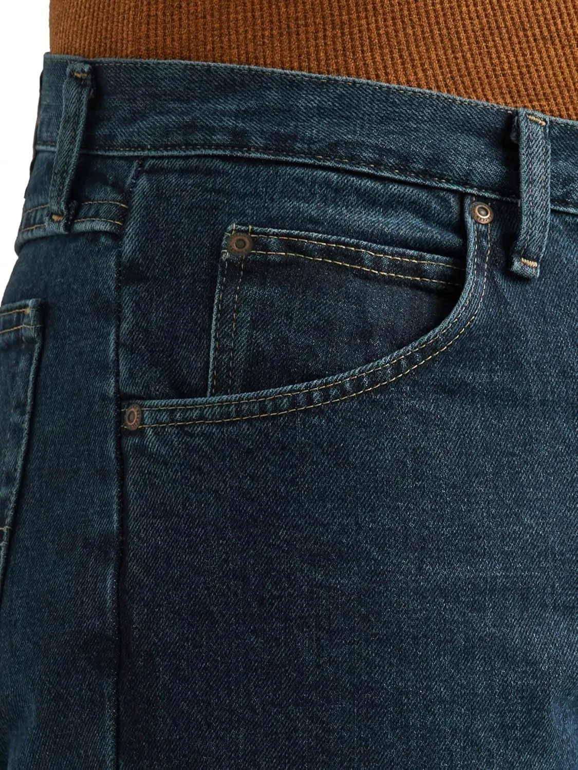 Wrangler Authentics Men's Classic 5-Pocket Relaxed Fit Cotton Jean