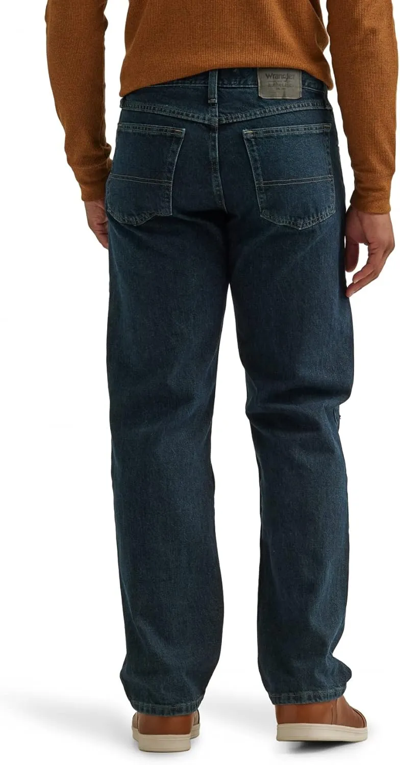 Wrangler Authentics Men's Classic 5-Pocket Relaxed Fit Cotton Jean