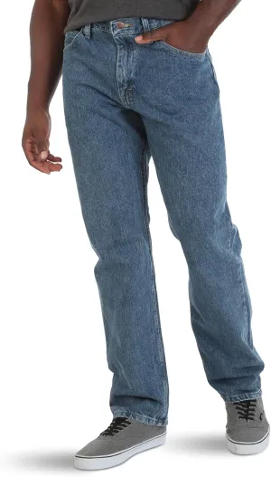Wrangler Authentics Men's Classic 5-Pocket Relaxed Fit Cotton Jean