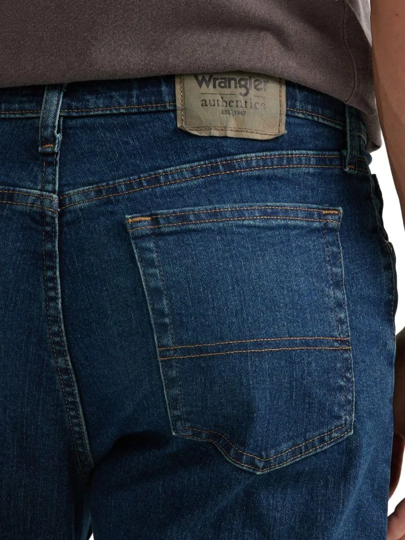 Wrangler Authentics Men's Regular Fit Comfort Flex Waist Jean