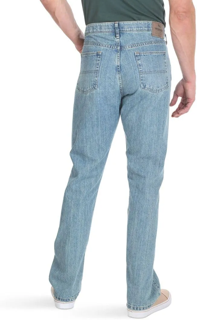 Wrangler Authentics Men's Regular Fit Comfort Flex Waist Jean