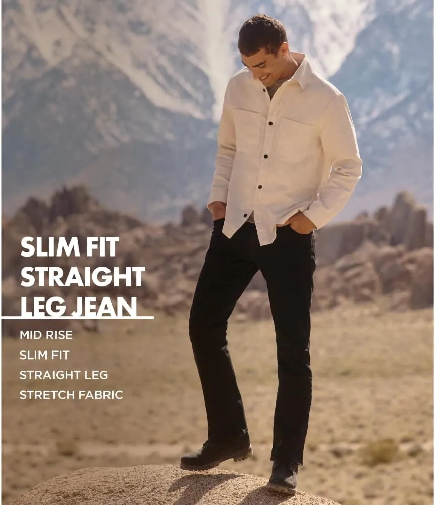 Wrangler Authentics Men's Slim Fit Straight Leg Jean