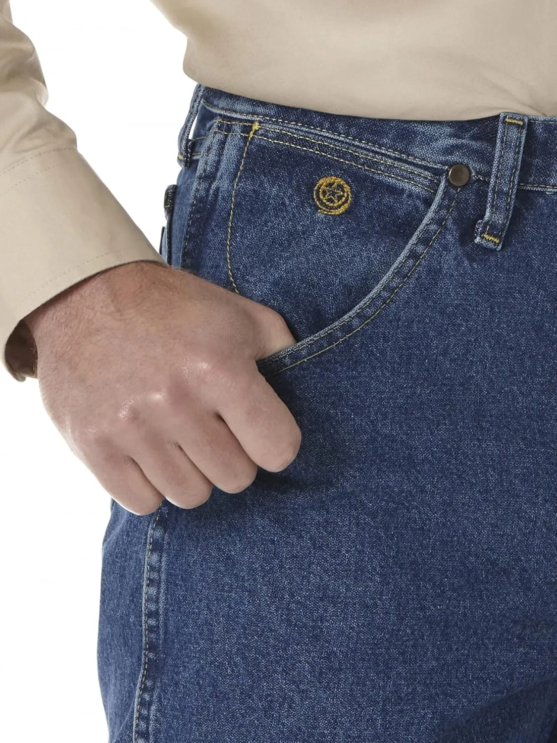 Wrangler Mens George Strait Cowboy Cut Relaxed Fit Jean