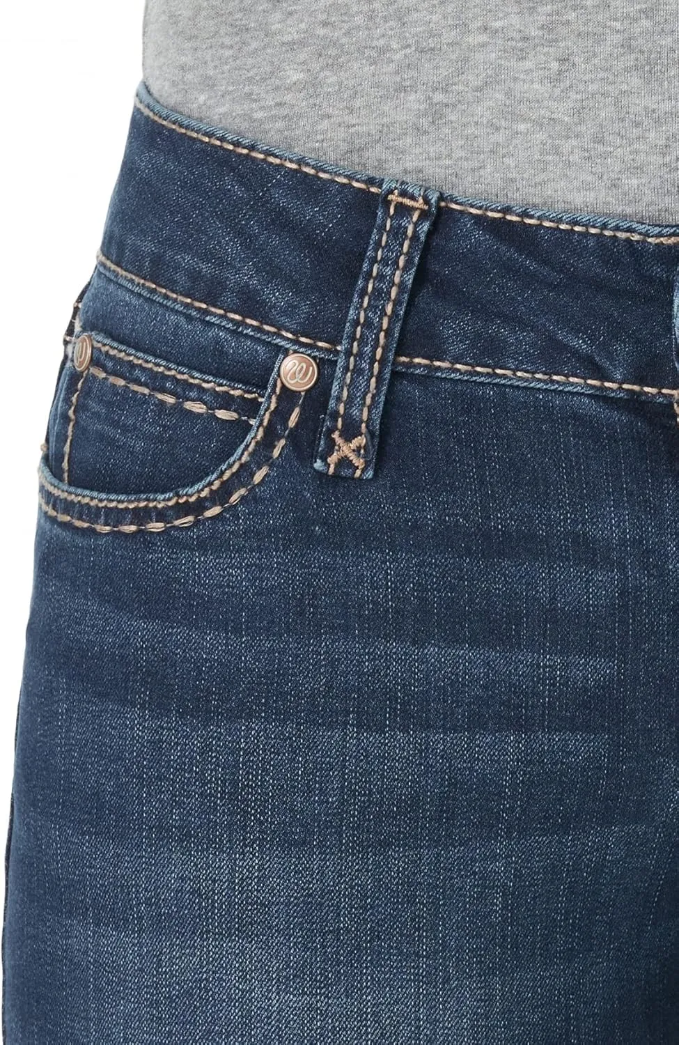 Wrangler Women's Retro Mae Rise Stretch Boot Cut Jeans