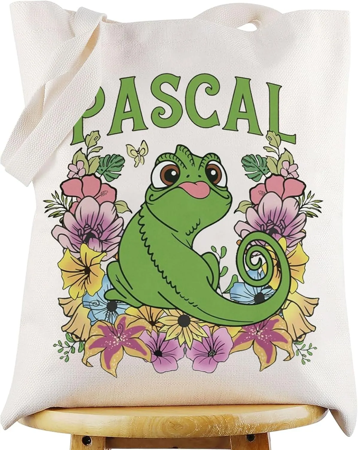 WZMPA Chameleon Pascal Tote Bag - Pascal Fans Gift, Shoulder Bag, Merchandise