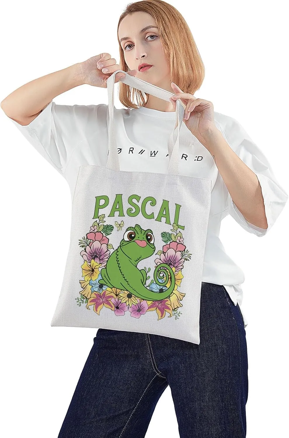 WZMPA Chameleon Pascal Tote Bag - Pascal Fans Gift, Shoulder Bag, Merchandise